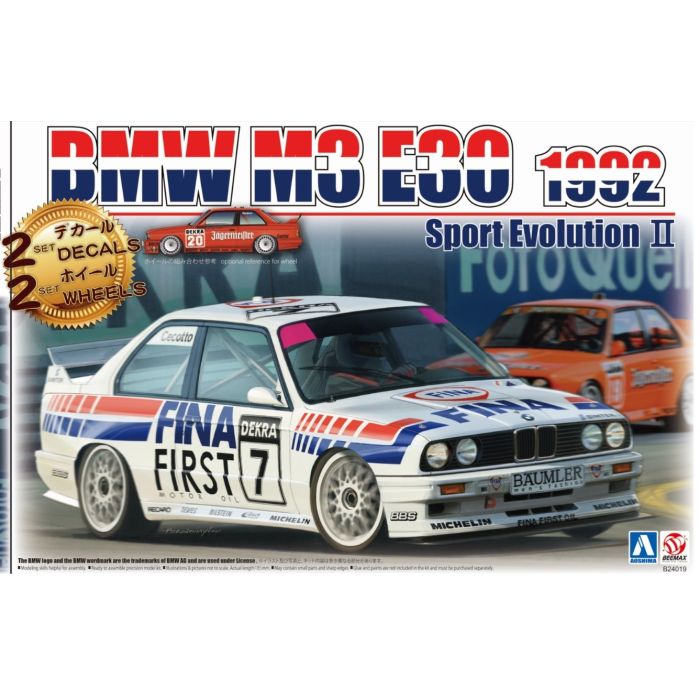 1/24 BMW M3 E30 '92 SPORT EVOLUTION II (2 in 1)